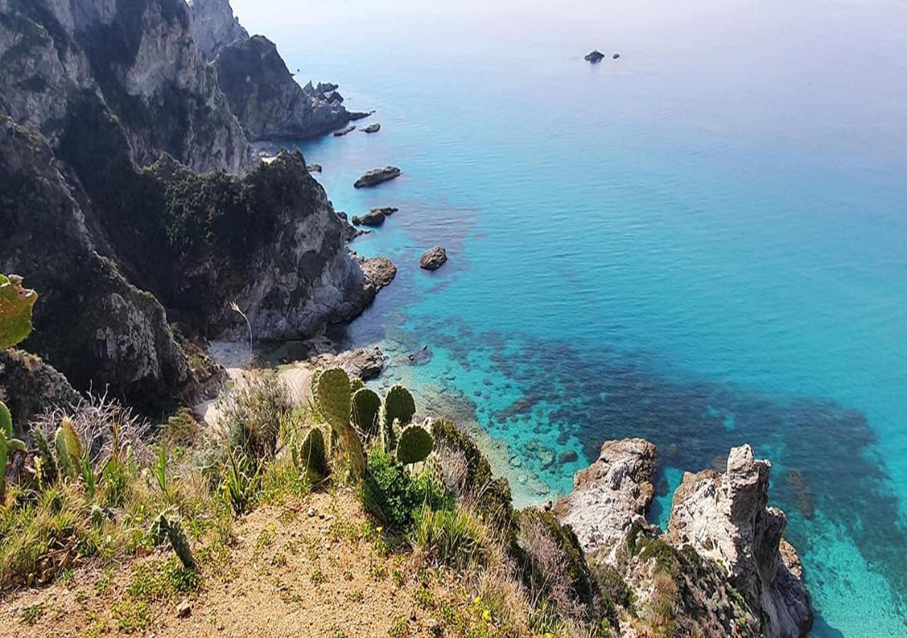 Ninfa Sul Mare Apartments 50 M E T R I Dal Mare Best Breakfast And Free Parking Capo Vaticano Exterior photo